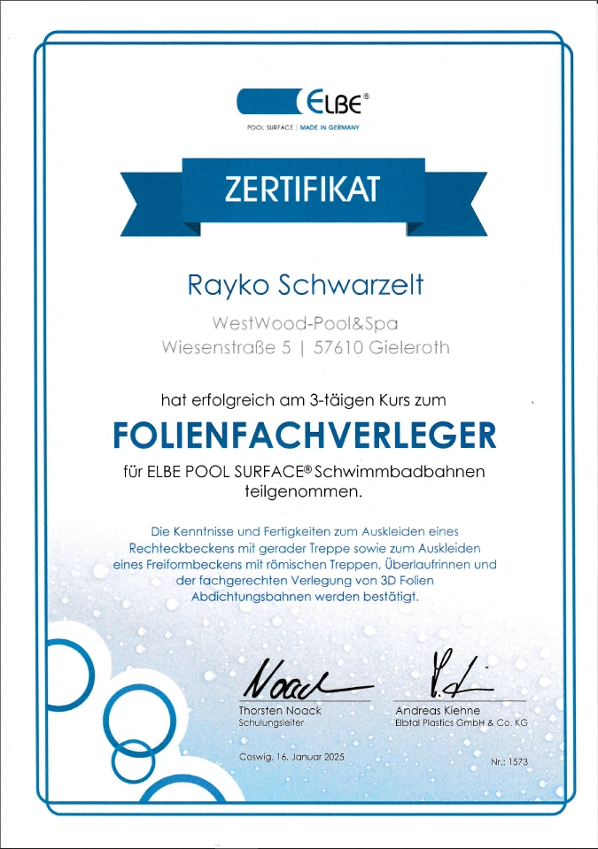 Westwood-Pool&Spa | Pool Folierung Westwood-Pool&Spa | Pool Folierung